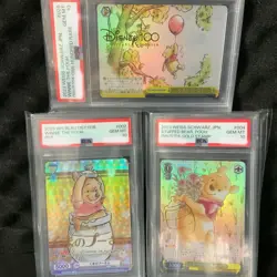 PSA10 Winnie the Pooh 3-Piece Set Disney100 HND SR PSR - Image 1