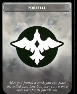 Fortell Token MTG Magic the Gathering card - Image 1