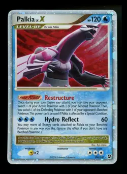 #2 Palkia LV.X 106/106 Great Encounters 2008 Holo Rare Pokemon Card TCG - Image 1