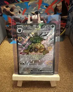 Pokemon Card Forretress ex 212/091 Paldean Fates Shiny Ultra Rare Near Mint - Image 1