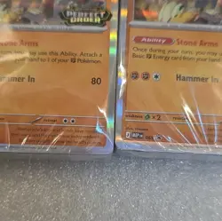 Barbaracle Perfect Order 2 Card Lot Foil Promo 065 English Pokemon TCG - Image 4