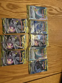 Pokemon TCG Diamond & Pearl Great Encounters Booster Packs Lot of 8 (10 Cards) - Image 1