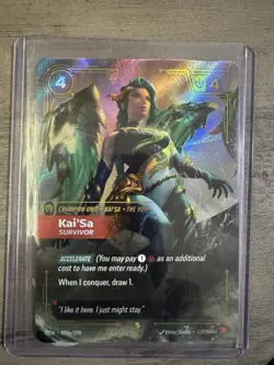 Kai'Sa - Survivor (Alternate Art) - Origins (OGN) 039a/298 RIFTBOUND NM - Image 1