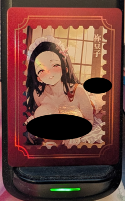 Nezuko Demon Slayer DA-15 Moment Love Awakens Goddess Story Anime Waifu Card - Image 1