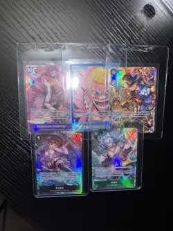 One Piece OP, SR and Alt Art Parallel Cards Lot. (Near Mint or Better) - Image 3