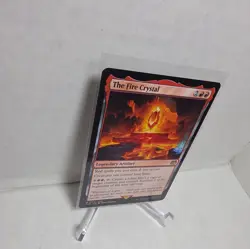 MTG the Fire Crystal Final Fantasy Regular Rare Card NM Legendary Artifact - Image 2