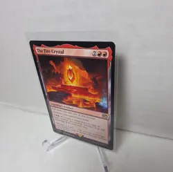 MTG the Fire Crystal Final Fantasy Regular Rare Card NM Legendary Artifact - Image 3