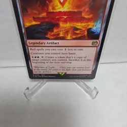 MTG the Fire Crystal Final Fantasy Regular Rare Card NM Legendary Artifact - Image 4