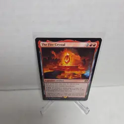 MTG the Fire Crystal Final Fantasy Regular Rare Card NM Legendary Artifact - Image 5