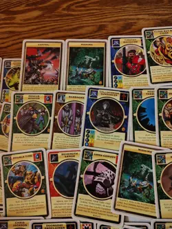 Doom Trooper Golgotha 44 card lot, Mortificator 16 cards game CCG TCG OOP RARE - Image 5