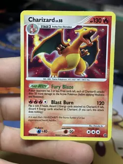 #3 Charizard 3/132 Secret Wonders 2007 Holo Rare Pokemon Card TCG - Image 3