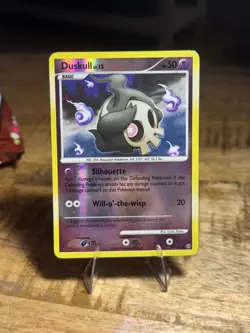 Pokemon Card Vintage 2008 Stormfront - Duskull 59/100 Reverse Holo LP/MP+ - Image 1