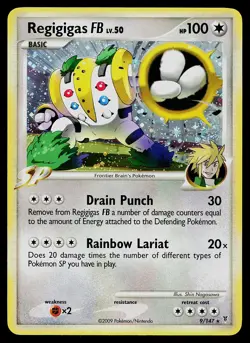 Pokemon Card - Regigigas FB Supreme Victors 9/147 Holo Rare - Image 1