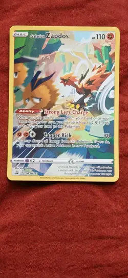 Galarian Zapdos SWSH283 SWSH: Sword & Shield Promo Cards Holo - Image 1