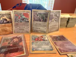 Pokemon Card Lot EX, V, HOLO, REVERSE, BASE SET BULK 100+ BULK MP to HP CARDS - Image 3