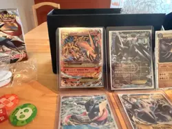 Pokemon Card Lot EX, V, HOLO, REVERSE, BASE SET BULK 100+ BULK MP to HP CARDS - Image 4