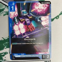 Guntank - GD01-008 NM - Gundam TCG Card Game - Image 1