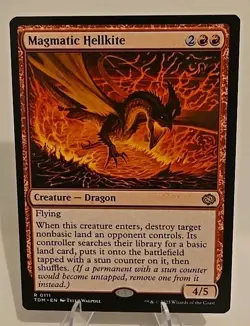 Magmatic Hellkite MTG Tarkir: Dragonstorm Regular - Image 1