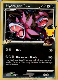 Hydreigon C lv.61 - Promo SWSH: Sword & Shield Promo Cards SWSH138 NM - Image 1