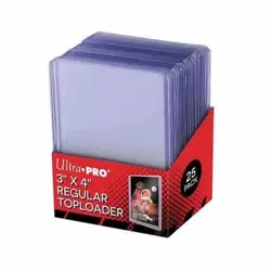 4 Pocket 128 Card Album Top Loader Zip Binder + 50 Toploaders Sleeve Protectors - Image 2