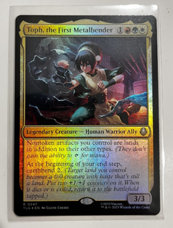 MTG – Avatar – Toph, the First Metalbender Foil – Rare 0247 - Image 1