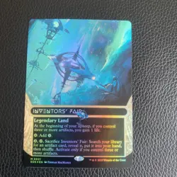 Inventors' Fair | Borderless | Foil | Edge of Eternities | MTG - Image 1