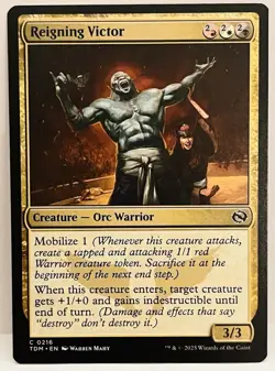 Reigning Victor NM Tarkir: Dragonstorm [TDM] MTG Common #216 Regular Near Mint - Image 1