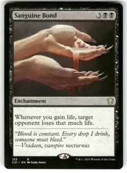 Commander 2021 #153 Sanguine Bond - Image 1