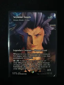 MTG Seymour Guado Kinnan, Bonder Prodigy Showcase 0055 Final Fantasy NM - Image 1