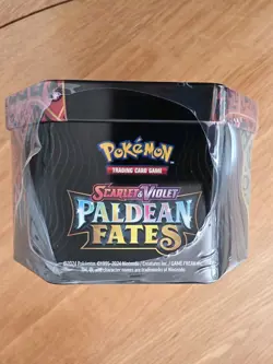 Pokemon TCG Paldean Fates Charizard Tin Brand New Factory Sealed BSP SVP074 - Image 5