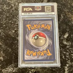 Pokemon TCG Machamp 8/102 Holo Rare 1st Edition PSA 8 (1999)+ Bonus - Image 2