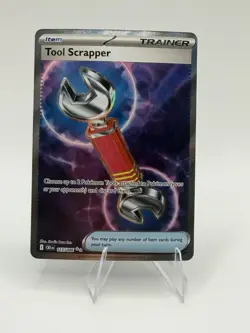 Pokemon Tool Scrapper 115/086 Trainer Item Full Art Holo Ultra Rare Pokemon TCG - Image 1