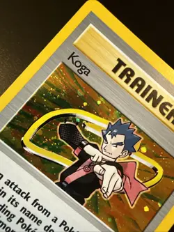 Koga 19/132 Gym Challenge Holo with SWIRL Rare Pokemon - Image 5