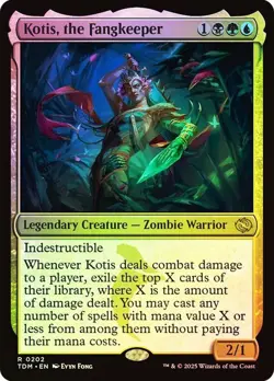 Foil Kotis, the Fangkeeper [Tarkir: Dragonstorm] MTG - Image 1