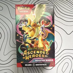 Pokemon TCG Mega Evolution Ascended Heroes Booster Bundle Box 6 Packs - Image 1