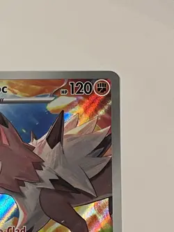 Lycanroc - 166/159 - SV09: Journey Together IR Full Art Holo Pokemon TCG NM - Image 3