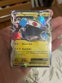 Pokemon TCG Magnezone EX Ultra Rare Holo Flashfire 35/106 EN 180 HP - Image 1