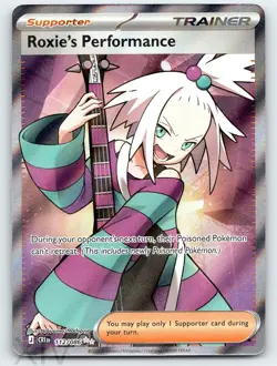 Roxie's Performance 112/086 Pokemon ME04: Chaos Rising Ultra Rare - Image 1