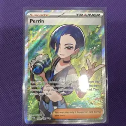 Perrin 209/167 - Twilight Masquerade Full Art Trainer Pokemon - Image 1