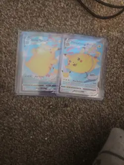 Pokemon SurfingPikachu VMAX & flying pikachu vmax 008 009/025 NM/M - Image 1