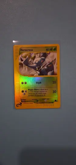 Pokemon Skyridge - Heracross 64/144 Reverse Holo (NM Vintage) - Image 2