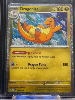 2025 Pokemon Dragon Discovery DRAGONITE Holo 012/015 Mcdonald's McDonalds! - Image 1
