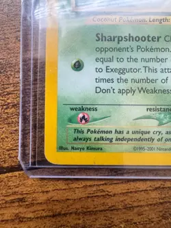Exeggutor 13/18 Pokemon Southern Islands LP - Image 4