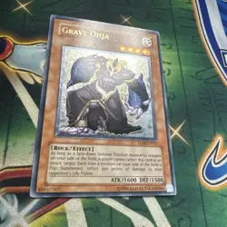 Yugioh! Grave Ohja TLM-EN017 Ultimate Rare Unlimited NM - Image 2