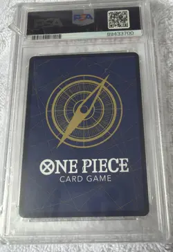 2023 One Piece Japanese OP05 1st Anniversary #012 Monkey D Luffy PSA 10 GEM MINT - Image 4