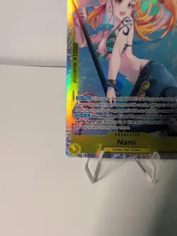 One Piece TCG Nami SR EB03-053 Pack Fresh NM English - Image 4