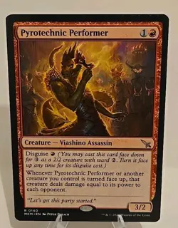 Pyrotechnic Performer MTG Murders at Karlov Manor Regular - Image 1