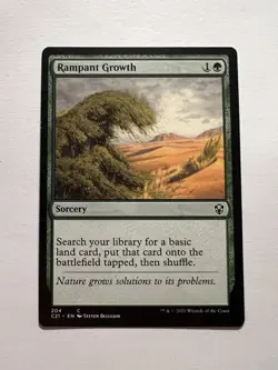 Rampant Growth - MTG Commander 2021 - NM - Image 1