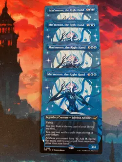 MTG Edge of Eternities MmMenon the Right Hand Borderless x 4 - Image 1