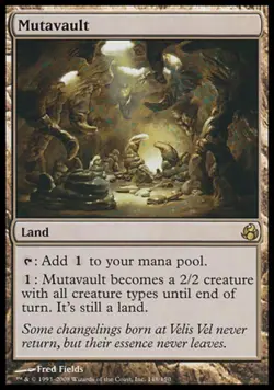 MTG English Mutavault NM Foil Morningtide - Image 1